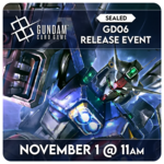 Gundam TCG Events 11/01 Sunday @ 11 AM Gundam TCG: Stardust Trails [GD06] Release Event