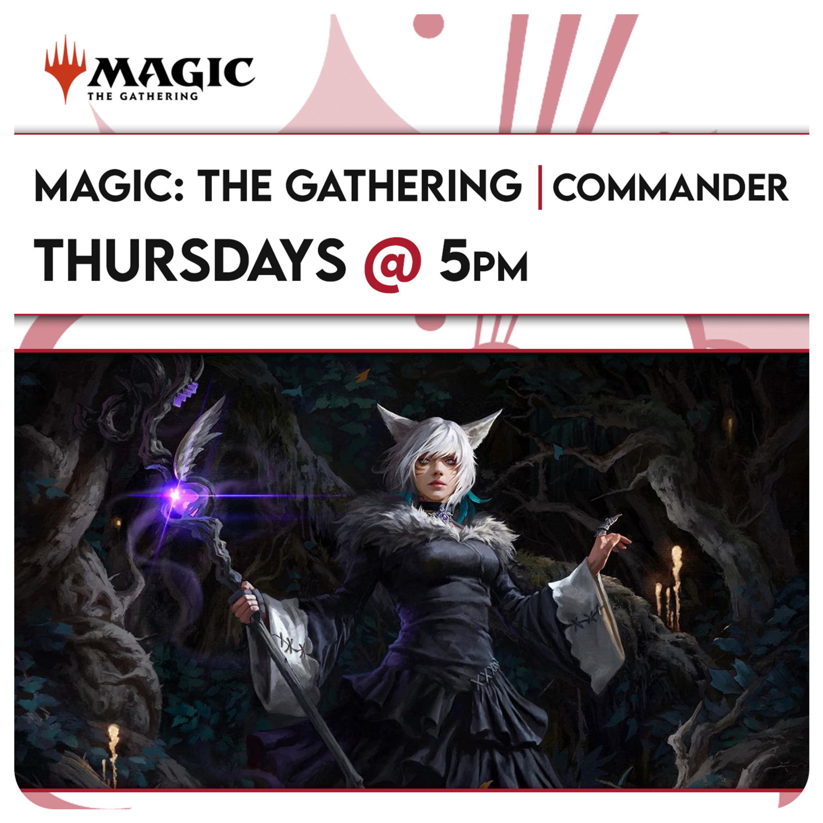Magic: the Gathering Events 10/08 Thursdays @ 5 PM - Magic Commander Night
