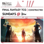 Final Fantasy TCG Events 10/25 Sundays @ 2 PM - Final Fantasy TCG