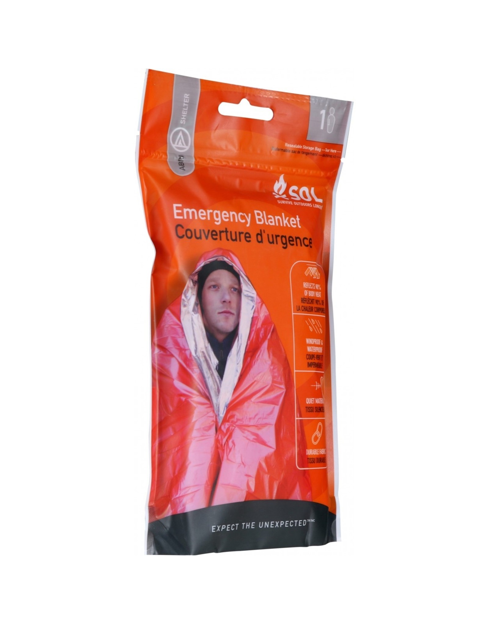 SURVIVE OUTDOORS LONGER EMERGENCY BLANKET
