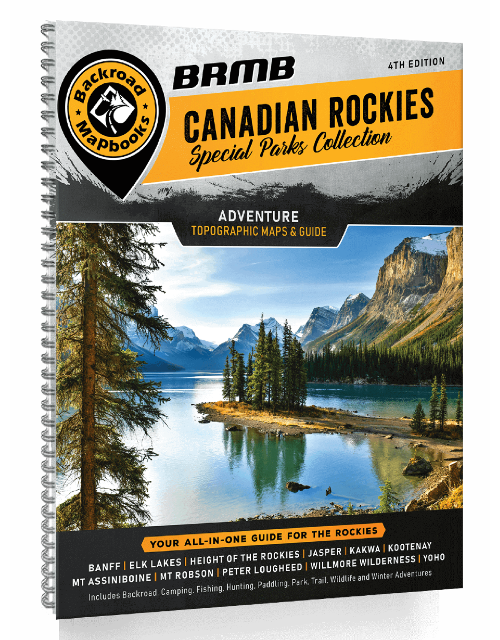 MAPBOOK BACKROADS CANADIAN ROCKIES