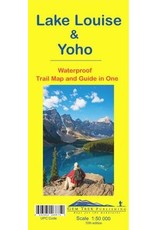 MAP LAKE LOUISE AND YOHO