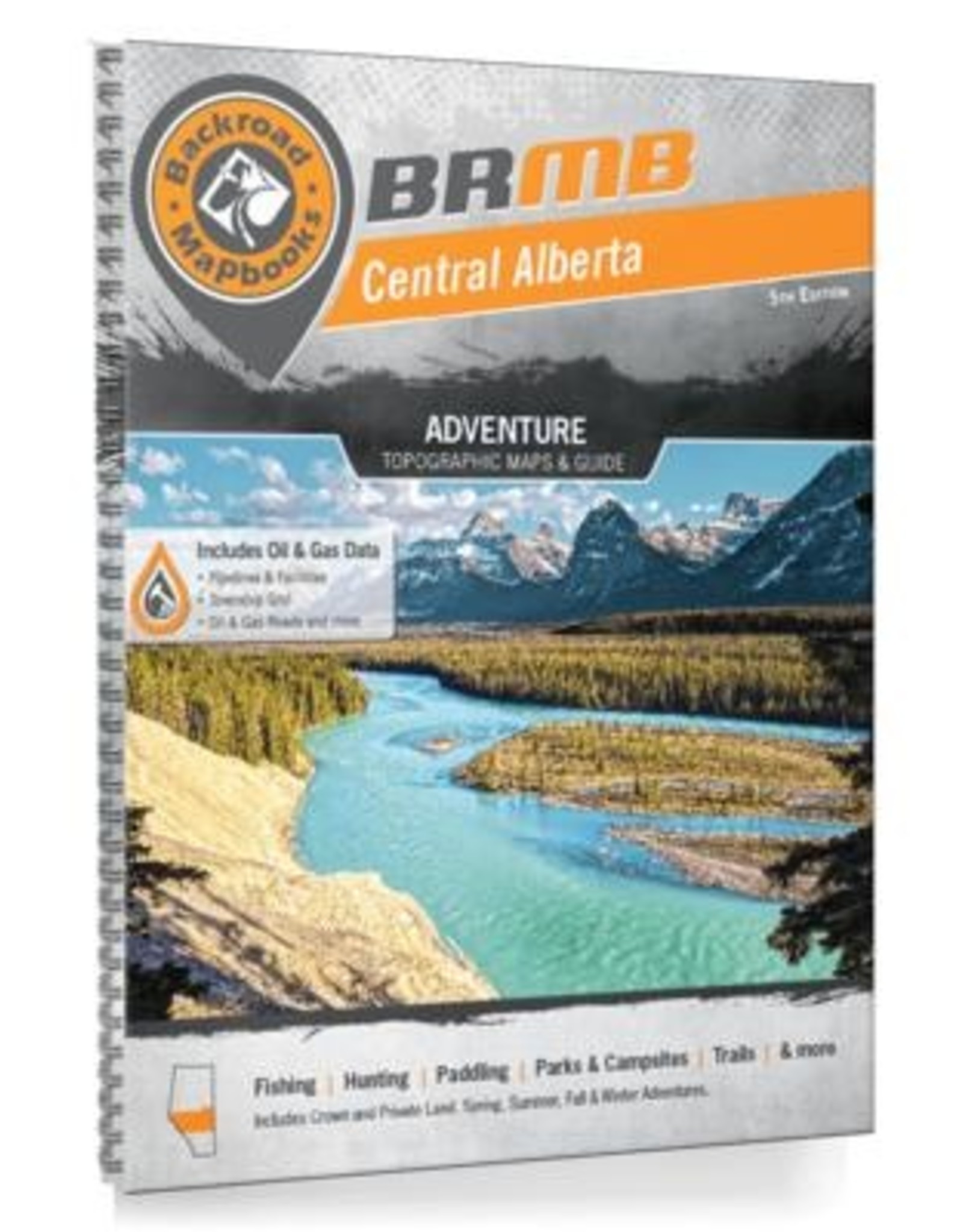 MAPBOOK BACKROADS CENTRAL ALBERTA