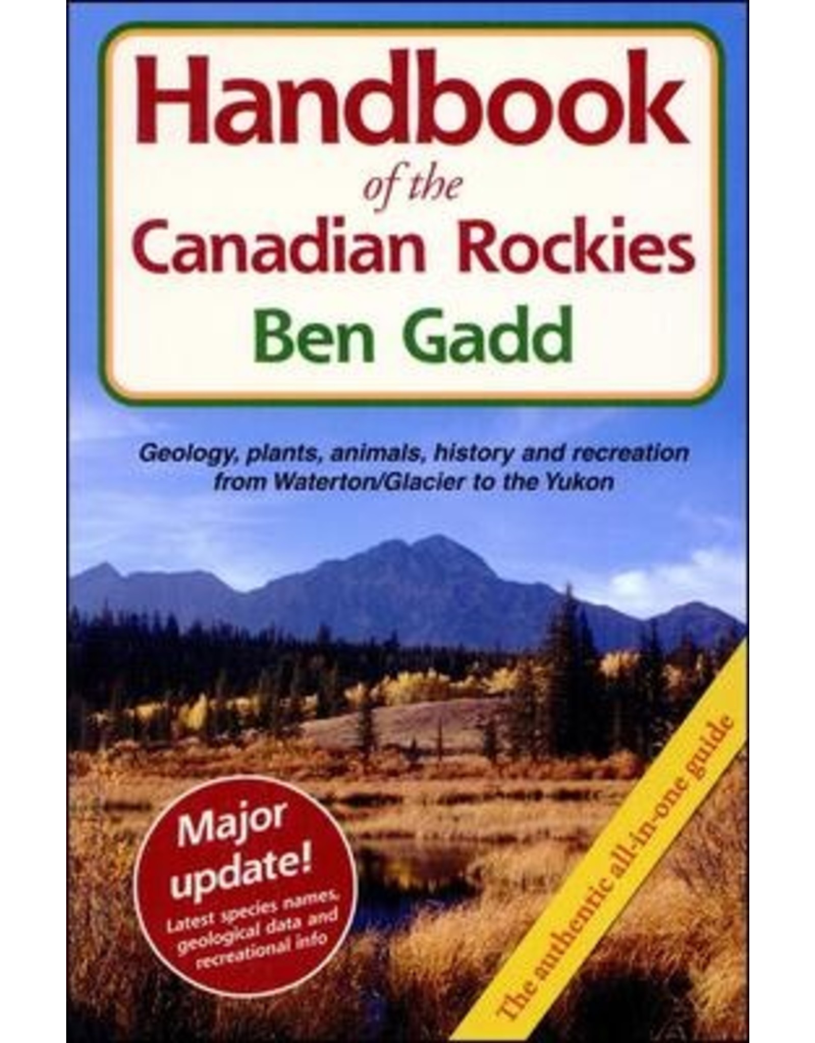 HANDBOOK OF THE CANADIAN ROCKIES