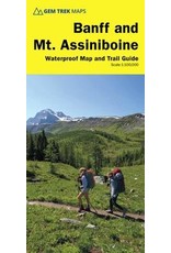 MAP GEM TREK  BANFF AND MT.ASSINIBOINE