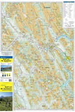 MAP GEM TREK  BANFF AND MT.ASSINIBOINE