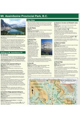 MAP GEM TREK  BANFF AND MT.ASSINIBOINE