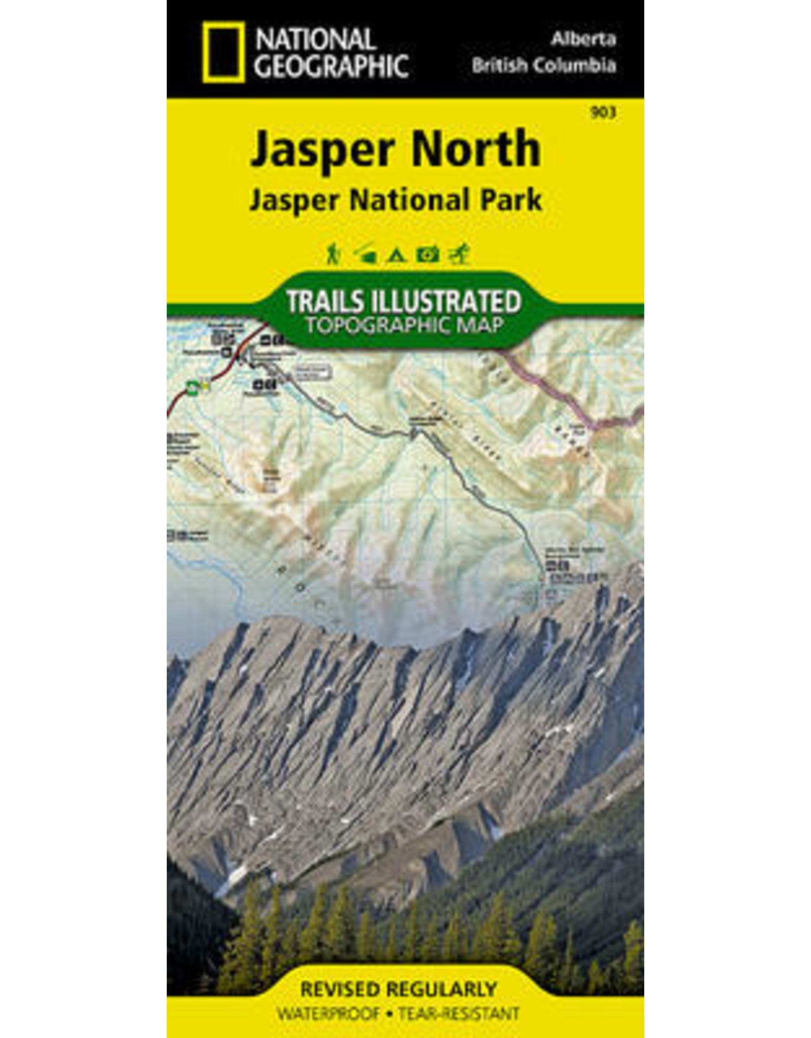 MAP NAT GEO BUNDLE JASPER NORTH & SOUTH