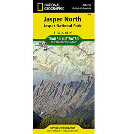 MAP NAT GEO JASPER NORTH