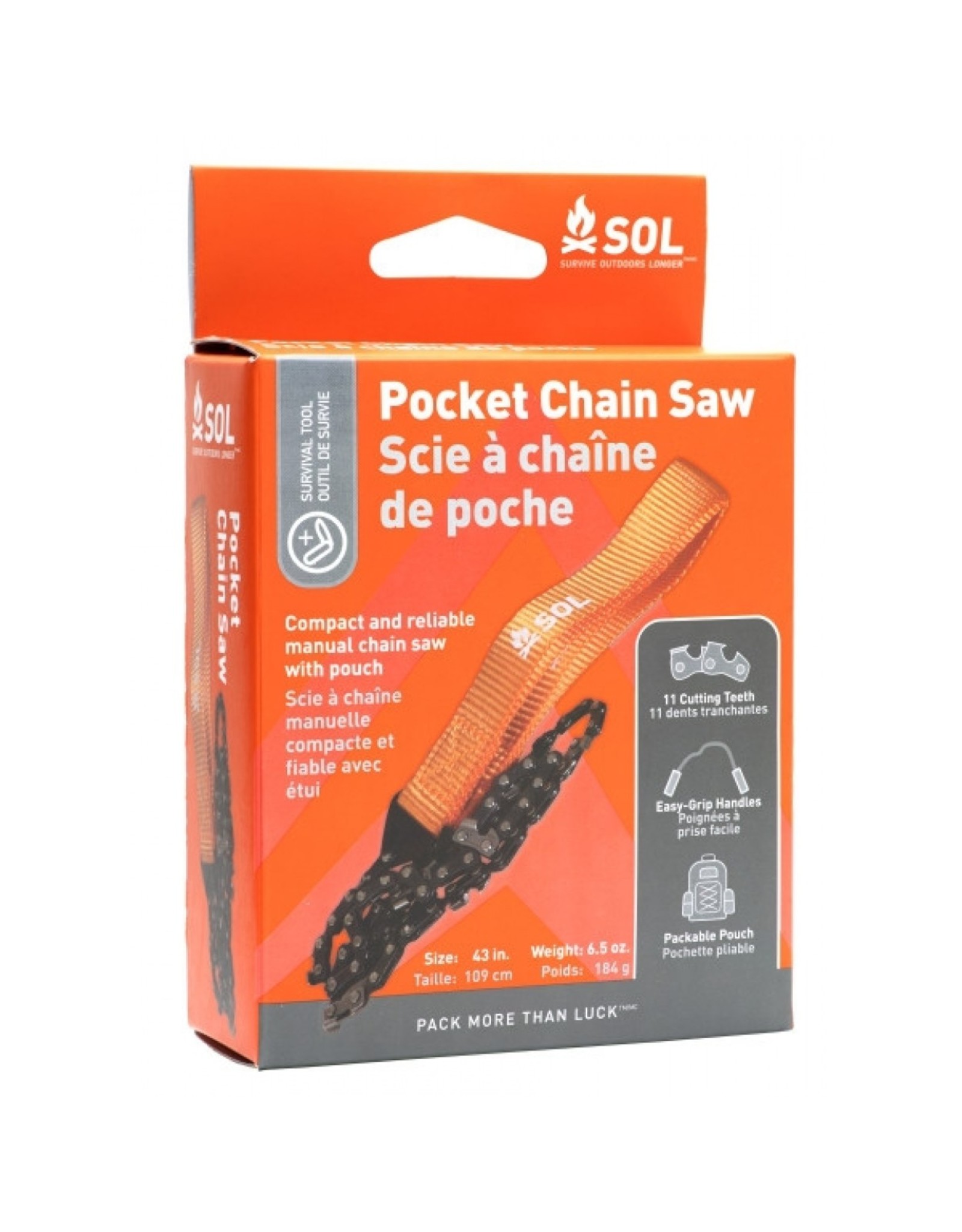 SURVIVE OUTDOORS LONGER POCKET CHAIN SAW