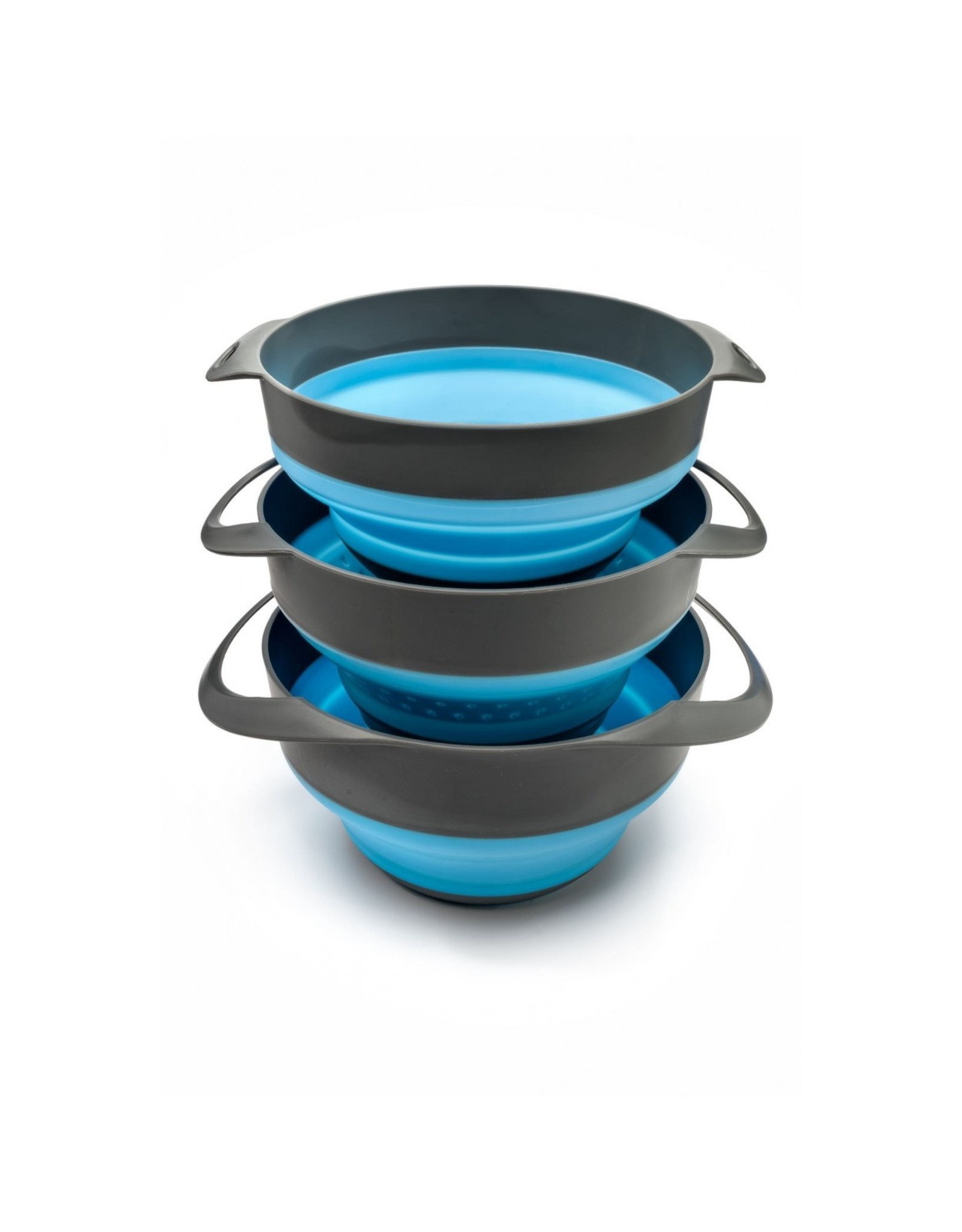 SURVIVE OUTDOORS LONGER FLAT PACK BOWL AND STRAINER SET