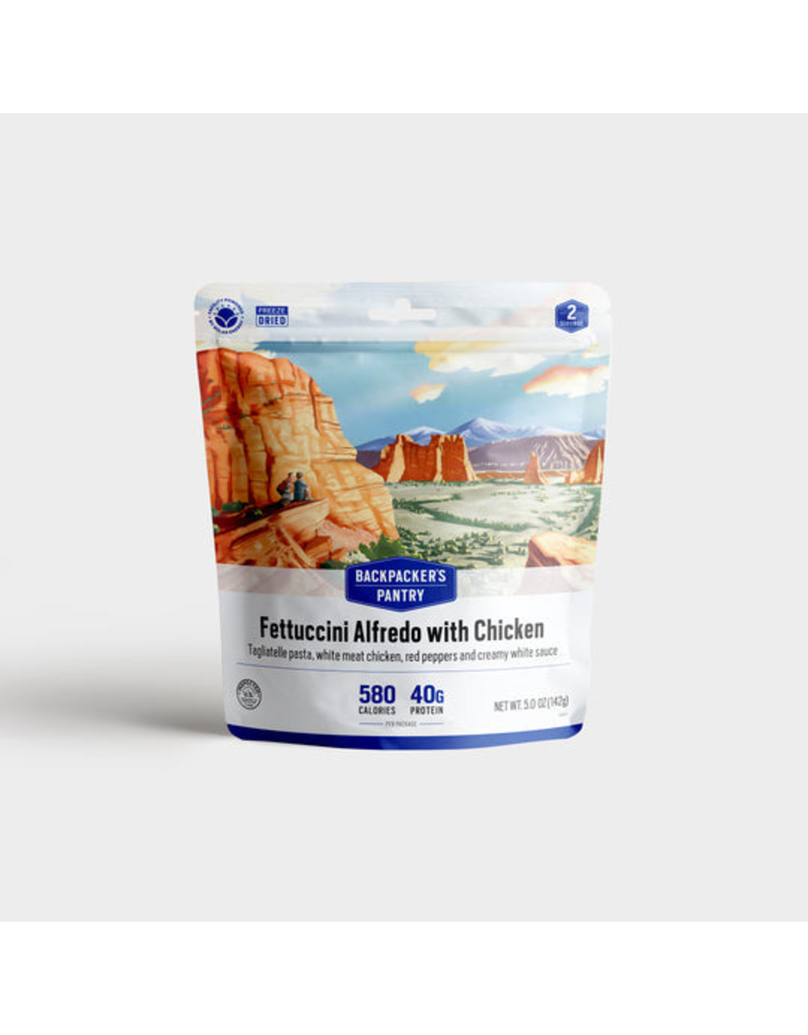 BACKPACKERS PANTRY FETTUCINI ALFREDO WITH CHICKEN