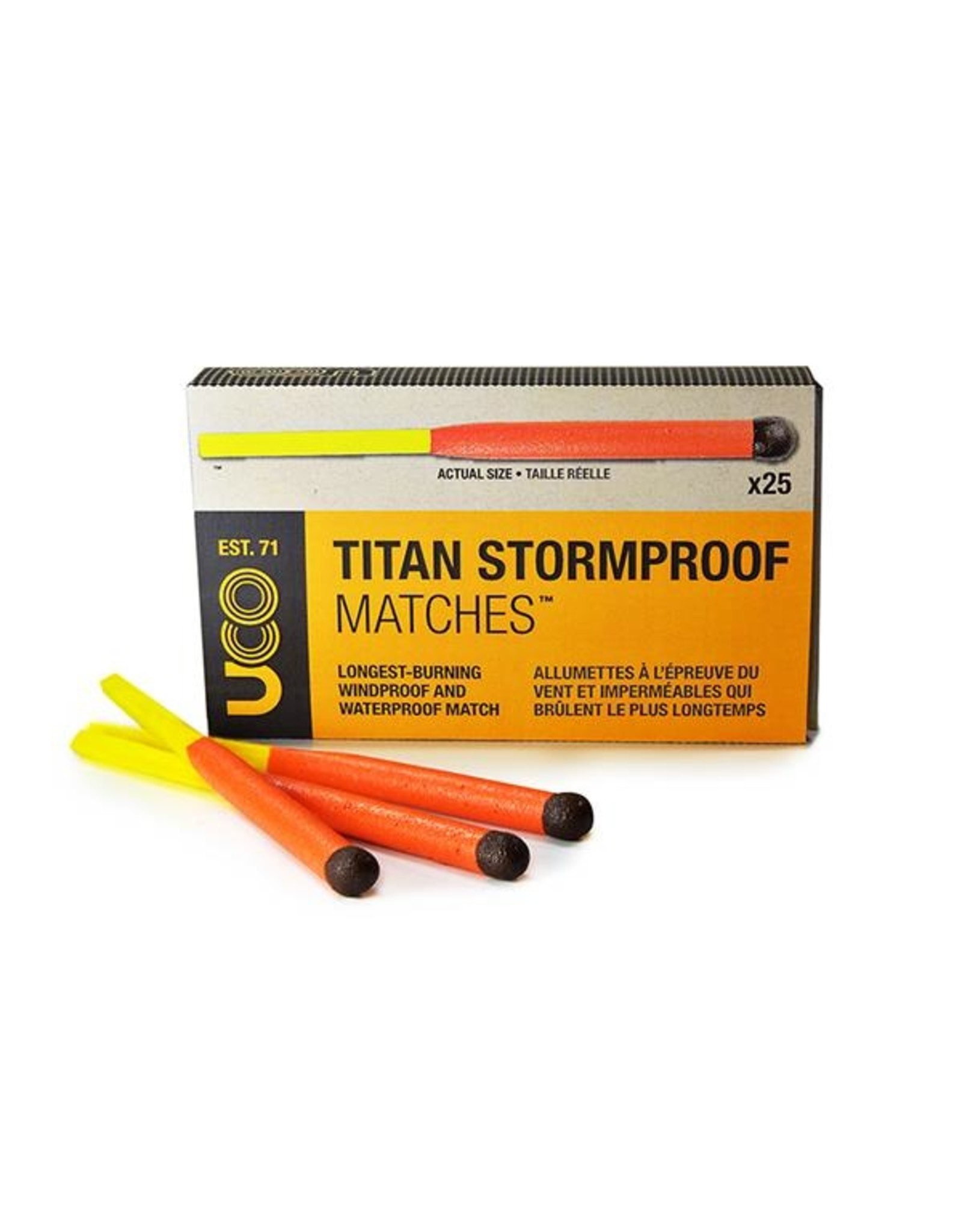 UCO TITAN STORMPROOF MATCHES x25