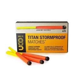 UCO TITAN STORMPROOF MATCHES x25