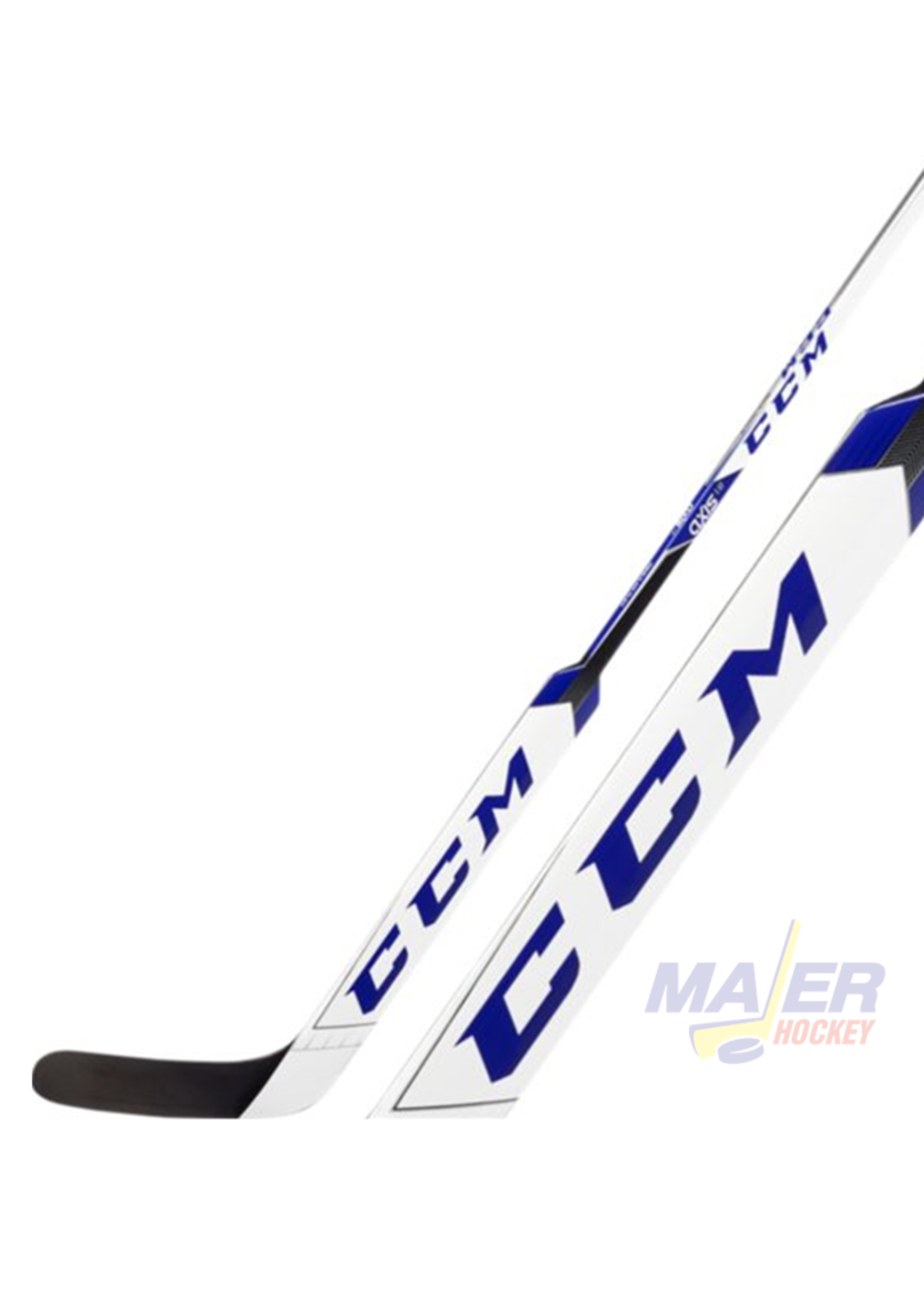 CCM Axis 1.9 Senior Goalie Stick  - White/Blue