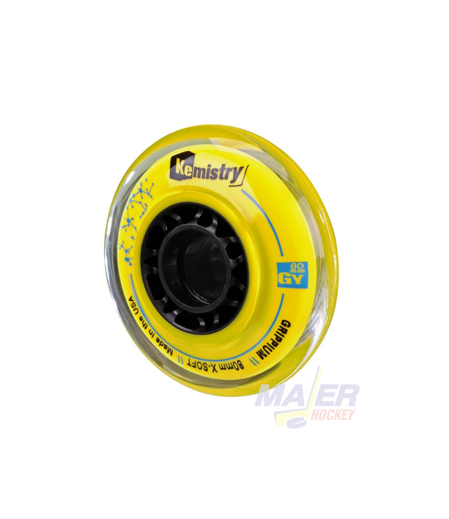 Kemistry Grippium X-Soft Inline Skate Wheels 80mm/78A EA