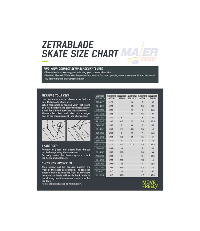 Rollerblade Phoenix Junior Inline Skates Majer Hockey Toronto's