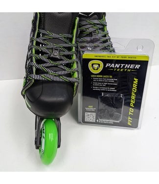 Panther Teeth Lace Locks for Shoes