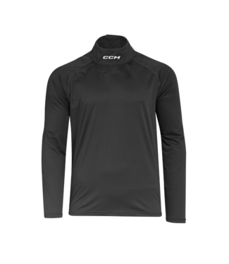 CCM LONG SLEEVE JUNIOR NECK GUARD SHIRT