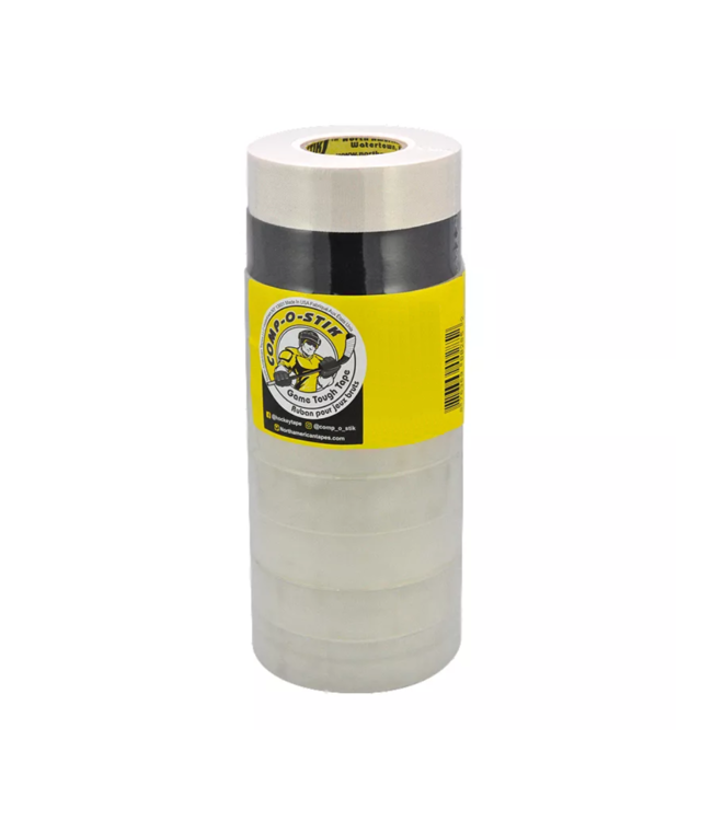 Comp-O-Stik Assorted Hockey Tape Pack 10 Roll