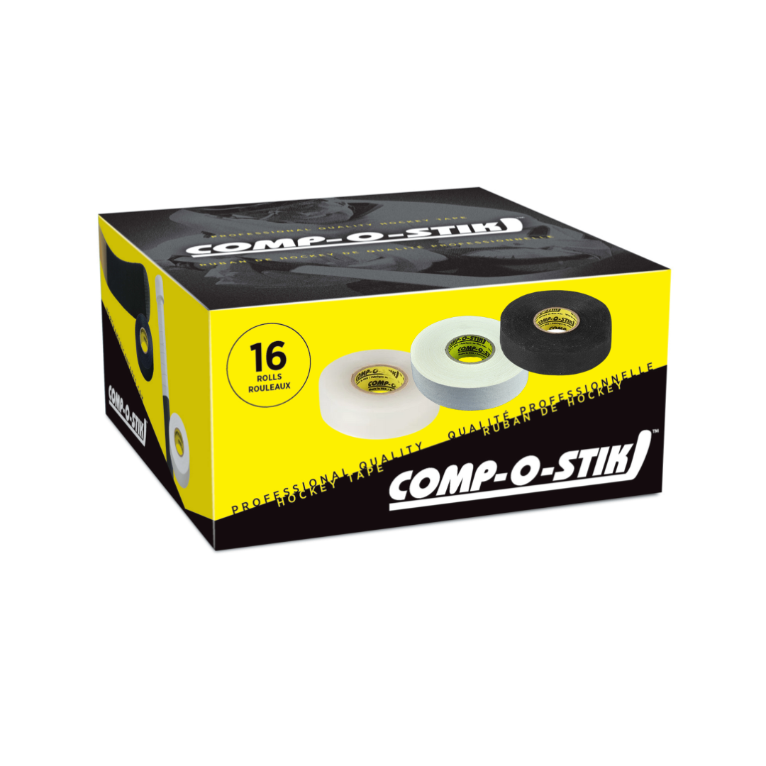 CompOStick Assorted Hockey Tape Team Box 16 Rolls Majer Hockey