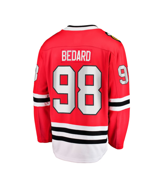 CONNOR BEDARD CHICAGO BLACKHAWKS JERSEY