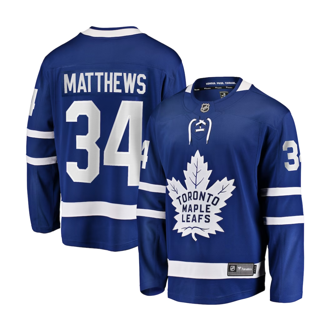 Fanatics Auston Matthews Toronto Maple Leafs Jersey Majer Hockey
