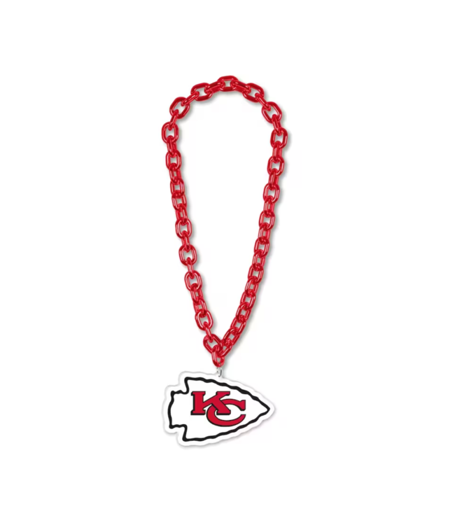Kansas City Chiefs Rhinestone Womens Necklace