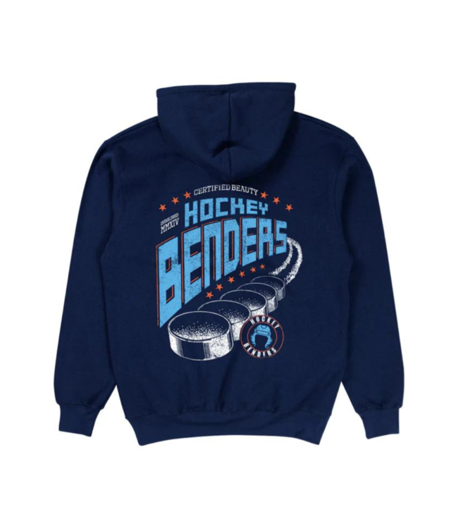 Hockey Benders Retro Puck Hoodie