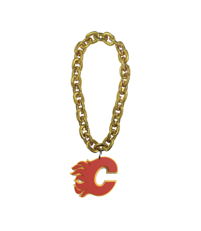 Calgary Flames Gold FanChain
