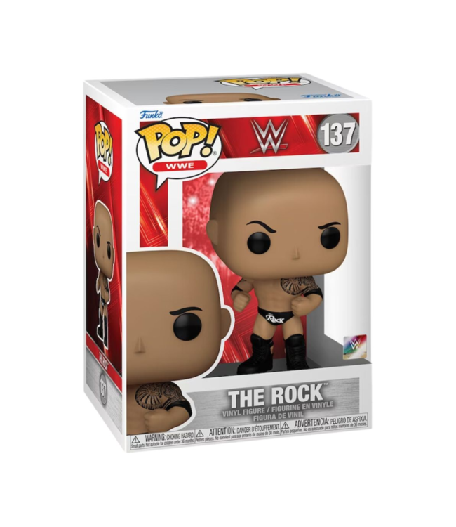 THE ROCK WWE FUNKO POP! #137