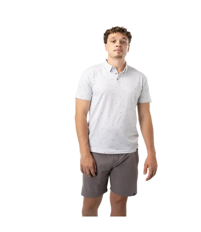 FLC PRINTED FLOW SENIOR POLO
