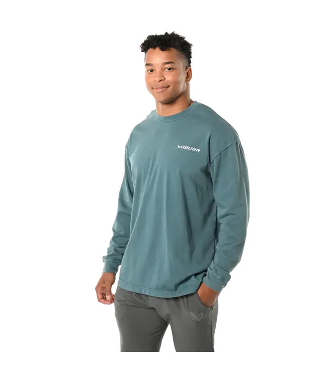 LONGSLEEVE ACID WASH SENIOR TEE