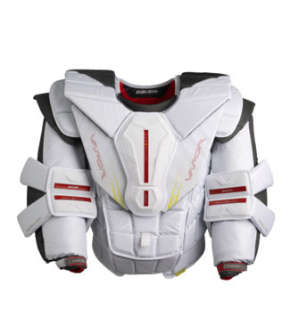 Bauer VAPOR HYPERLITE 2 SENIOR GOALIE CHEST PROTECTOR WHITE