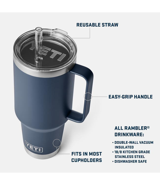 Rambler 42 oz Straw Mug