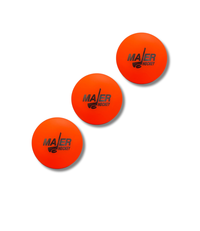Majer Hockey Street Hockey Balls -3 Pack