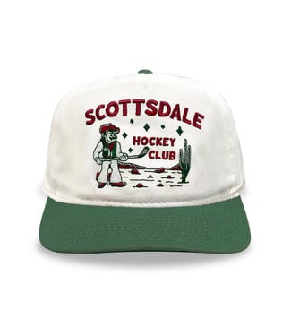 CELLY HOCKEY  CO. Scottsdale Hockey Club Cream Snapback
