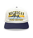 Michigan Pond Hockey Cream Snapback