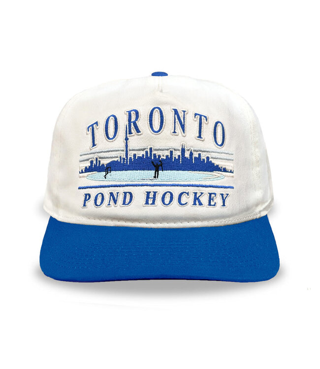 Toronto Pond Hockey Cream Snapback