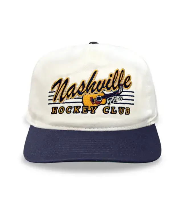 Nashville Hockey Club Cream Snapback