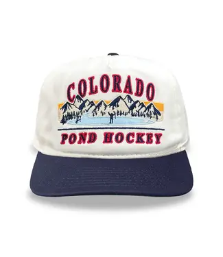 CELLY HOCKEY  CO. Colorado Pond Hockey Cream Snapback