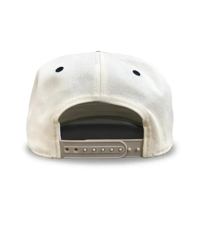 Colorado Pond Hockey Cream Snapback