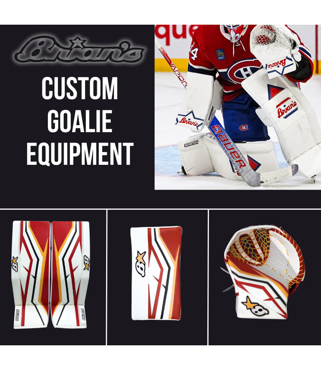 Brian's Custom  ICONIK Goalie Equipment Online