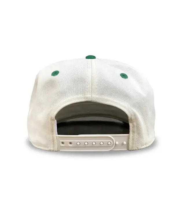 VERMONT POND HOCKEY CREAM SNAPBACK