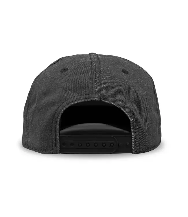 UTAH POND HOCKEY WASHED BLACK SNAPBACK