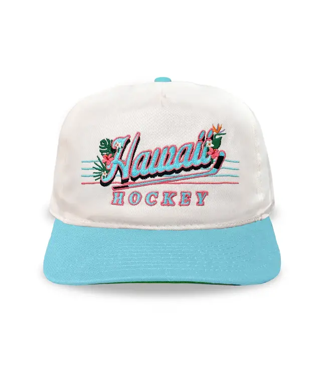 Hawaii Hockey Cream Snapback