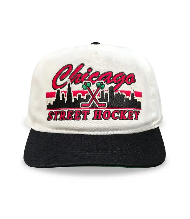 CHICAGO STREET HOCKEY CREAM SNAPBACK