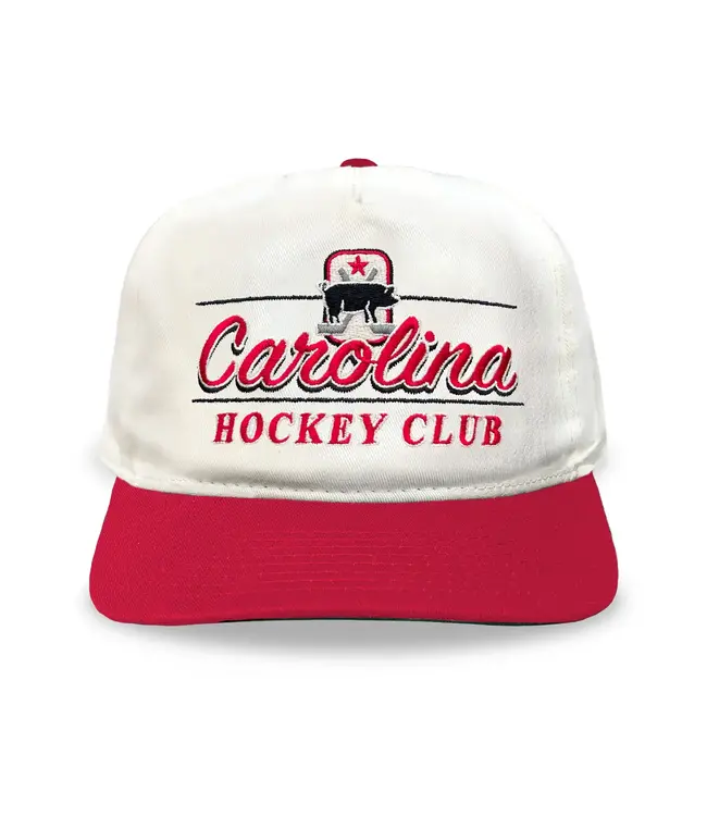 CAROLINA HOCKEY CLUB CREAM SNAPBACK