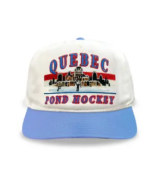CELLY HOCKEY  CO. QUEBEC POND HOCKEY CREAM SNAPBACK