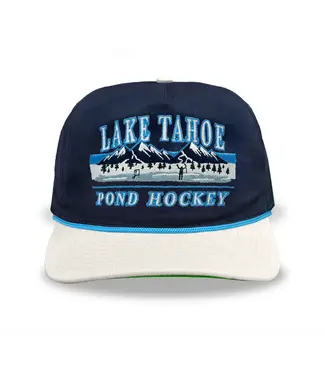 CELLY HOCKEY  CO. LAKE TAHOE POND HOCKEY NAVY SNAPBACK